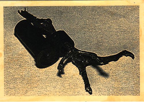 The spy-pigeon’s leg, 1944 The spy-pigeon’s leg, 1944